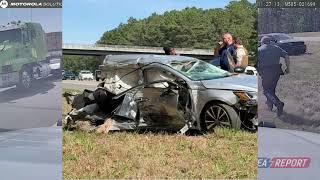 ASP TVI Ends 125 MPH Pursuit On I-530; Suspect Accused Of Crashing Into Tahoe, Running Into Woods
