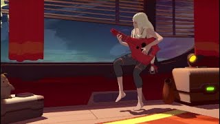 Haven: Yu plays guitar