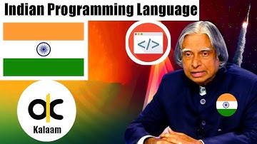 Indian 🇮🇳 Programming Language Introduction | Kalaam