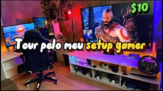 Tour pelo meu setup gamer | Março 2024