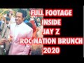 FULL JAY Z ROC NATION BRUNCH 2020 FOOTAGE