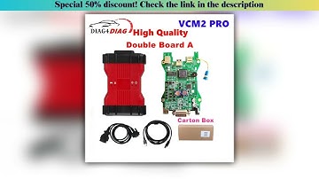 Unboxing VCM2 PRO VCM IDS OBD2 Car Diagnostic Full Chip Support Multi-language Scanner For Ford and
