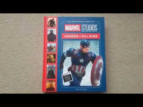 Marvel Studios Heroes and Villains book preview 1080P