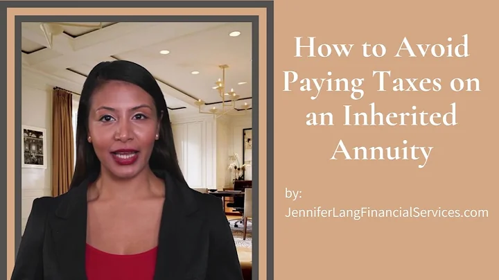 How to Avoid Paying Taxes on an Inherited Annuity by JenniferLangFinancialServices.com