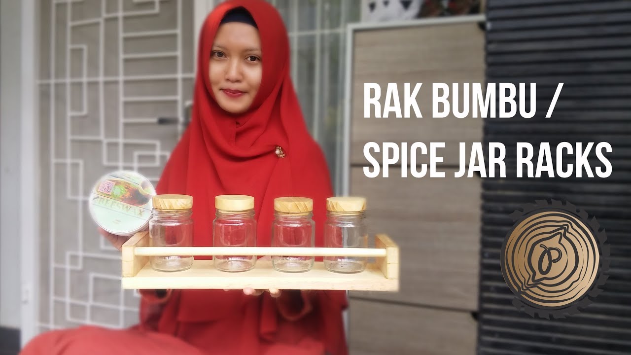  Buat  Rak  Bumbu  Spice Jar Rack YouTube