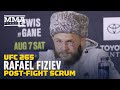 Rafael Fiziev on Bobby Green Fight: '15 Minute Love, Today Without Condom' | UFC 265 | MMA Fighting