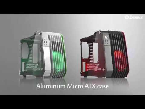 ENERMAX SteelWing, A Master Craftsmanship, Premium Aluminum Micro-ATX Gaming Computer Case