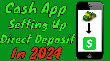 Cash App How To Setup Direct Deposit In 2025