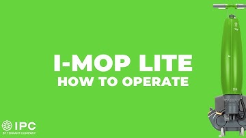 i-mop® Lite Walk-Behind Floor Scrubber | Operation Video | IPC by Tennant Company