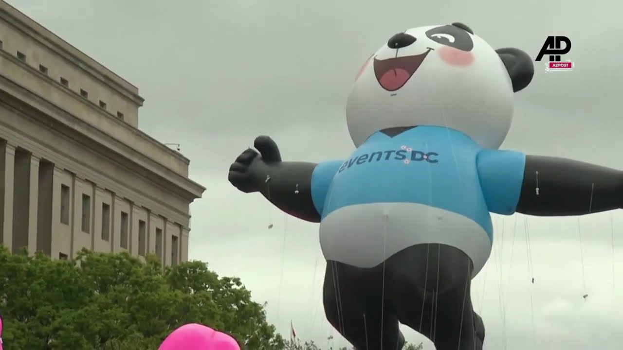 Washington DC celebrates National Cherry Blossom Festival Parade