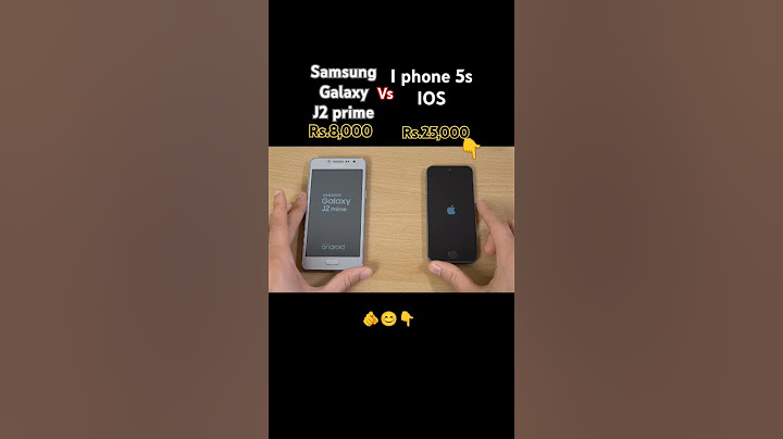 Samsung galaxy j2 prime vs i phone 5s speed test#trollface#music#shortvideos