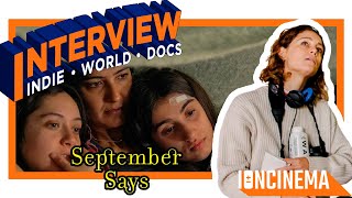 Interview Ariane Labed  September Says
