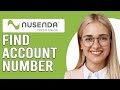 How to find nusenda account number online how do i find my nusenda account number online