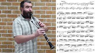 Leon Lester - Study No. 12 from 'The Advancing Clarinetist'