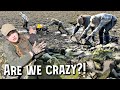 Are We CRAZY for Trying? Extreme Mudlarking! - Our BIGGEST &amp; HEAVIEST find yet! Treasure Hunting!