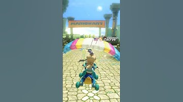 Boomerang Mid Air Snipe! #shorts #mariokart #mariokart8deluxe #gaming