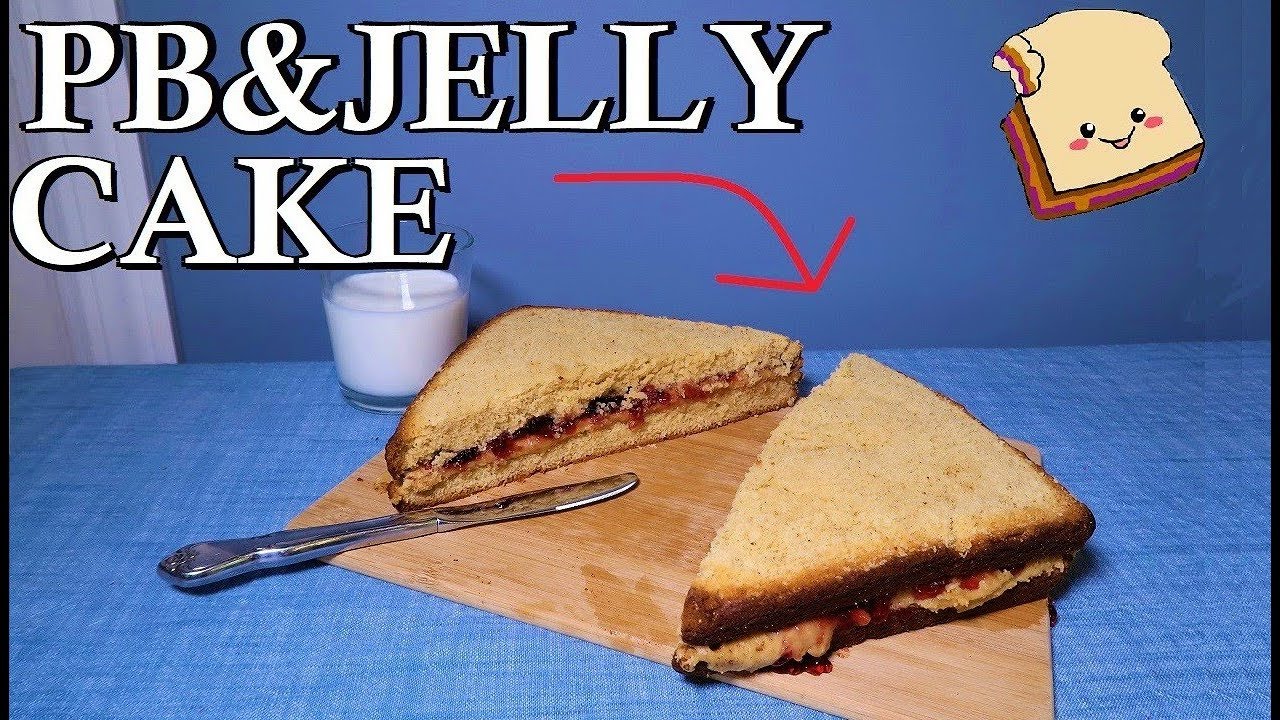 GIANT Peanut Butter and Jelly Sandwich CAKE Frenchies Bakery YouTube