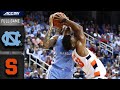 North Carolina vs. Syracuse Full Game | 2019-20 ACC Men's Basketball