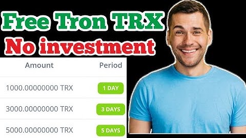 Free Crypto Trx Tron Cloud Mining, Earning Website 2023 #freebtc #earnfreebitcoin