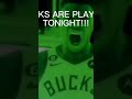 THE BUCKS ARE PLAYING TONIGHT!!! #bucks #heat #giannisantetokounmpo #miami #milwaukee #nba