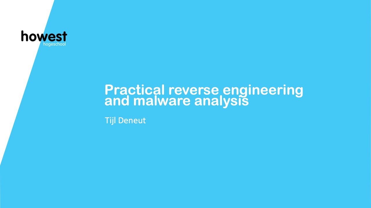 Practical reverse engineering and malware analysis - YouTube