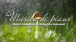 Música relajante con Lluvia suave, Música de Piano Tranquila para Relajarse y Meditar