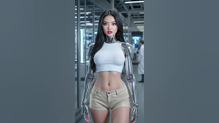 Why This Beautiful AI Robot Girl Escapes the Lab? Ep.1 #AIrobot #HumanoidRobot