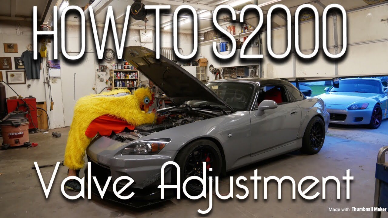 DIY - How to Honda S2000 Valve Adjustment! - YouTube