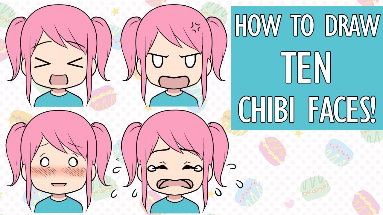 A reference on drawing chibi faces :3 | Anime face drawing, Anime  expressions, Face drawing