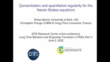 Christophe Prange, Cergy Paris Université, Laboratoire de Mathématiques AGM