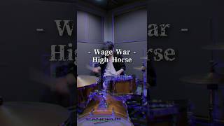 High Horse - Wage War #叩いてみた #ドラム #wagewar R!ku Drums