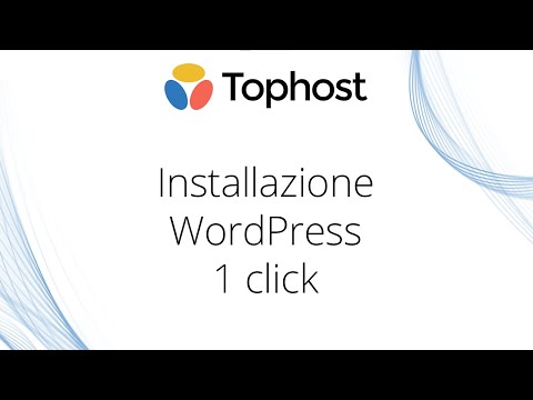 Come installare WordPress con 1 click su hosting Tophost