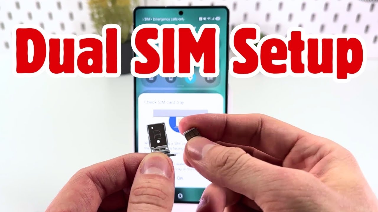 How to Insert Dual SIM Cards in Your Samsung Galaxy S25 Ultra - Step-by ...