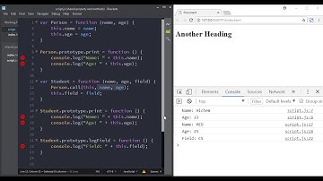 inheritance in JavaScript