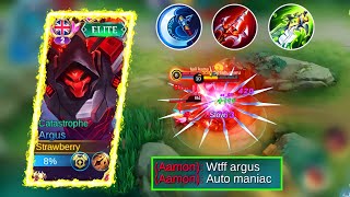 WTF Damage &amp; Lifesteal!! Argus New Best Build For Auto Maniac 2023!