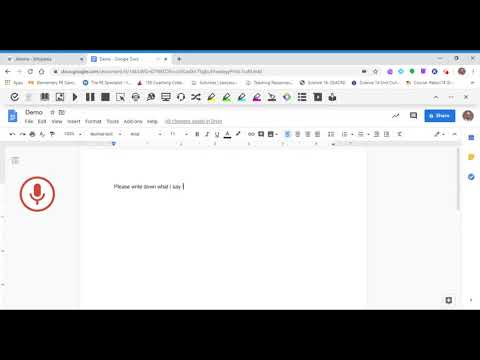 google read and write speech to text not working