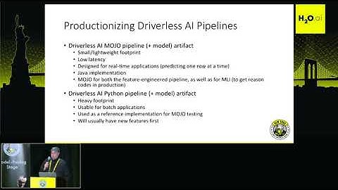 Lessons from Driverless AI going to Production