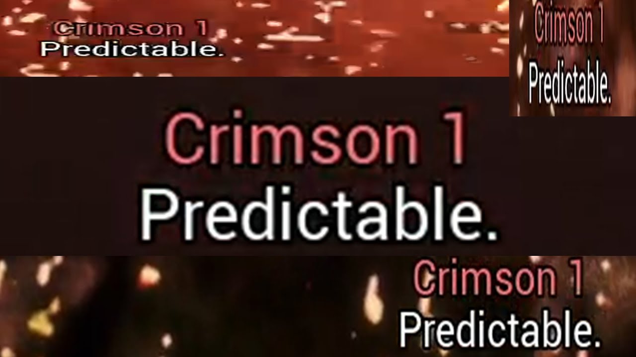 An Evening with Crimson 1 (Mercenary Difficulty)