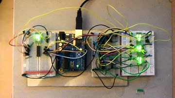 4x Shift Registers and Seven Segment LED Displays