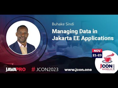 Managing Data in Jakarta EE Applications | Buhake Sindi (EN)