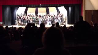 Cynthia Singing In Choir At Awards Concert