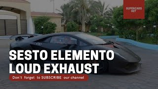 Lamborghini  Sesto elemento Brutal  Exhaust | Supercars  | Sports  cars