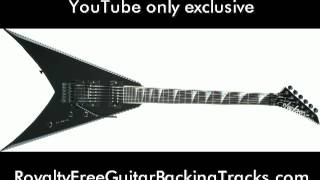 Old School Megadeth Style Guitar Backing Track E Minor F# Shift Lead Trade Off Jam Thrash Metal Em chords