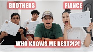 WHO KNOWS ME BEST?? (SHOCKING SURPRISE)