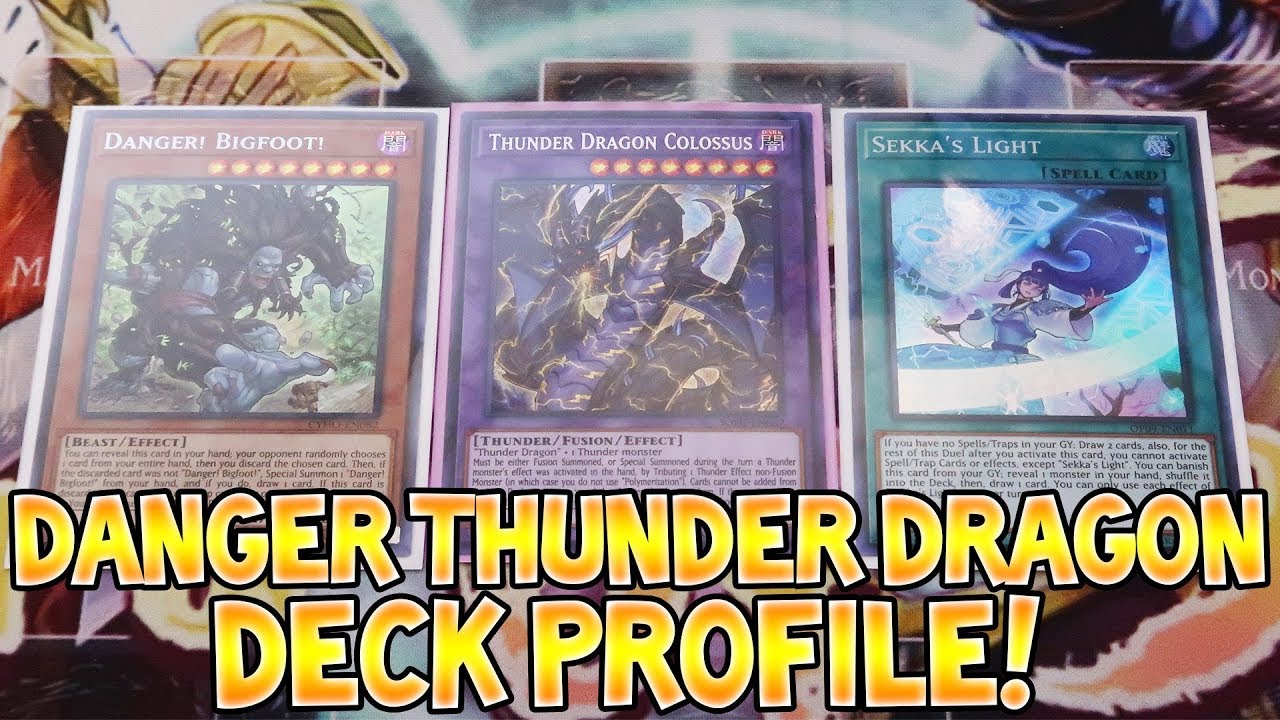 yugioh danger thunder dragon deck Complete Custom for Yu-Gi-Oh! Danger Thunder Dragon 2019 -