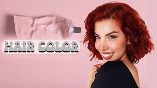 my hair colorموهامو رنگ کردم