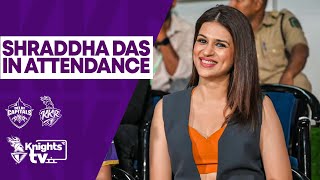 Shraddha Das cheering for our Knights | KKR | TATA IPL 2024