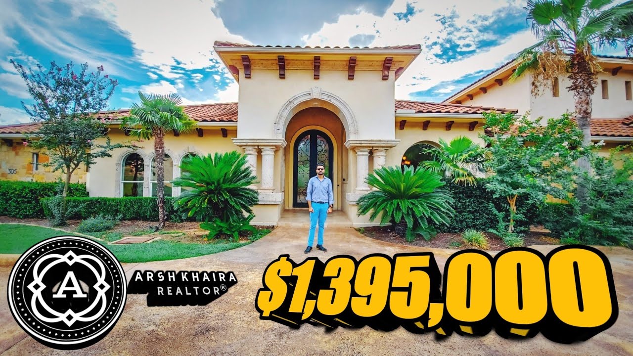 Tuscan style home for sale in Austin, Texas Lake Travis Bella