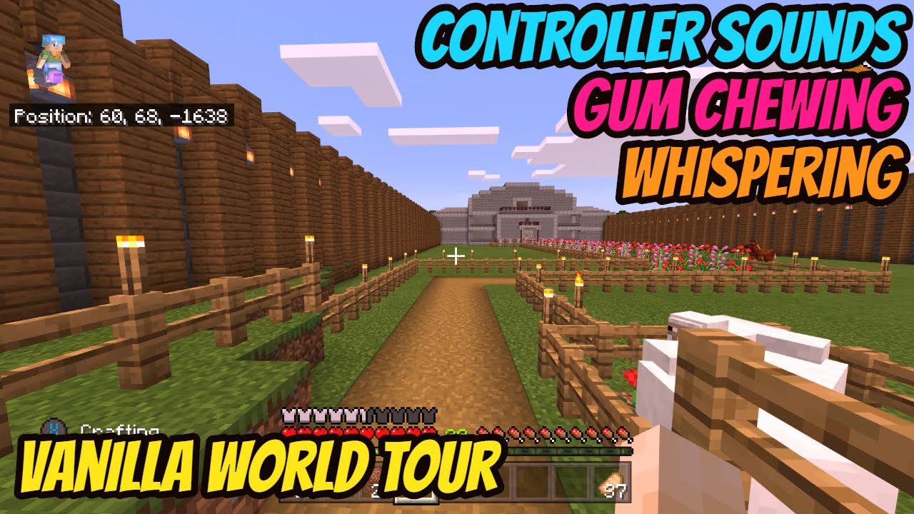 Minecraft Gum Texture ASMR Gaming: Minecraft | Ep 142. Taking Off The Texture Pack! (World ...