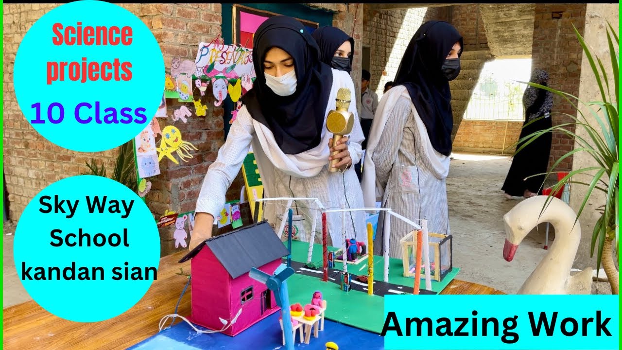 School Project  ideas easy | sky way school kandan sian | waqas kids tv